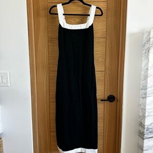 Abercrombie & Fitch Black and White Maxi Dress